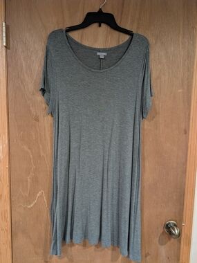 Falls Creek Gray Dress
